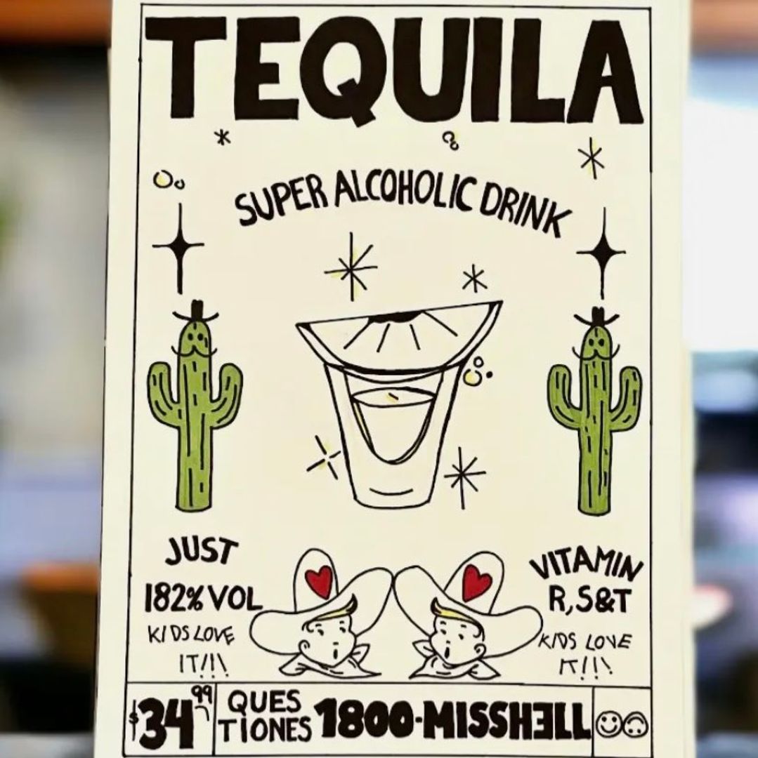 Tequila painting