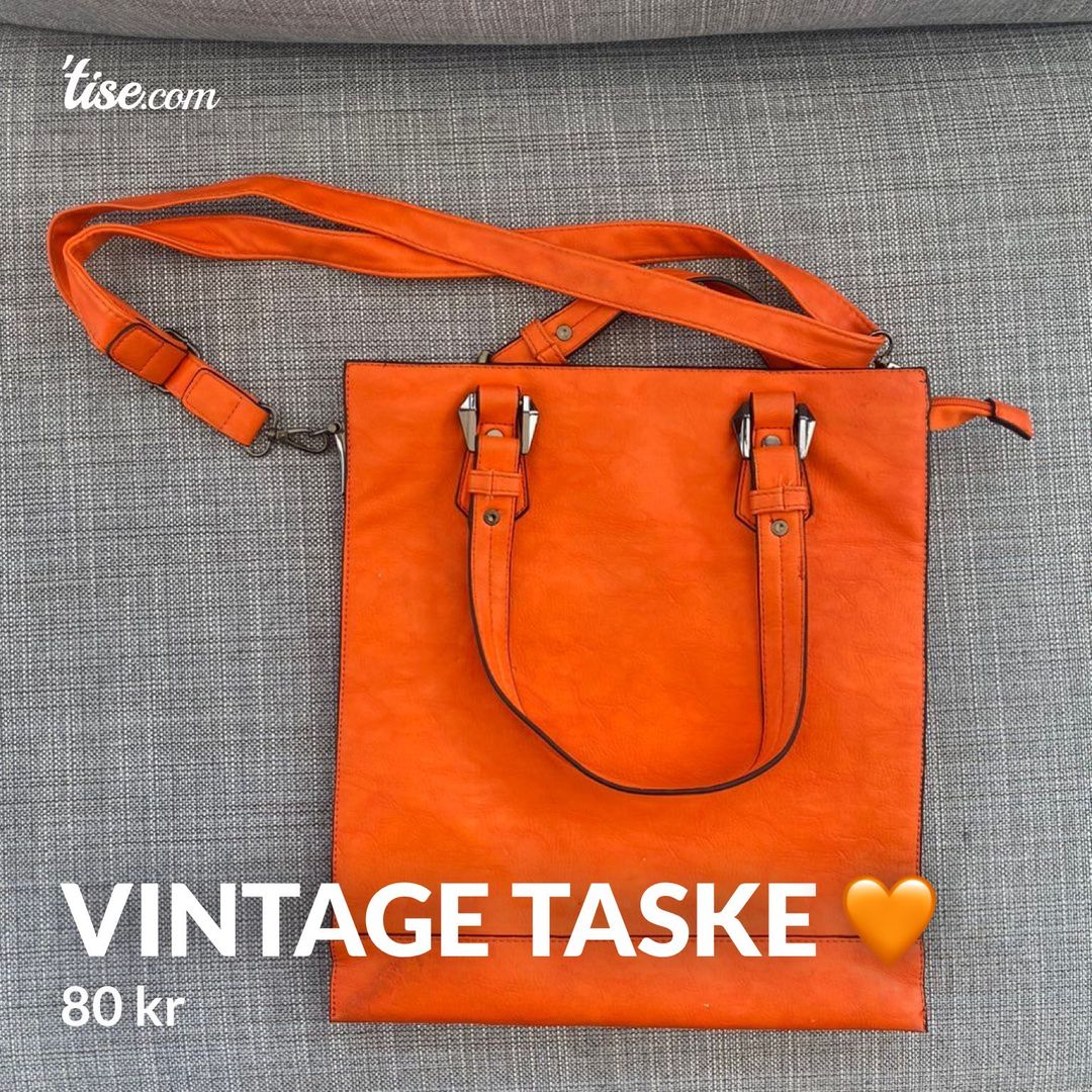 Vintage taske 🧡