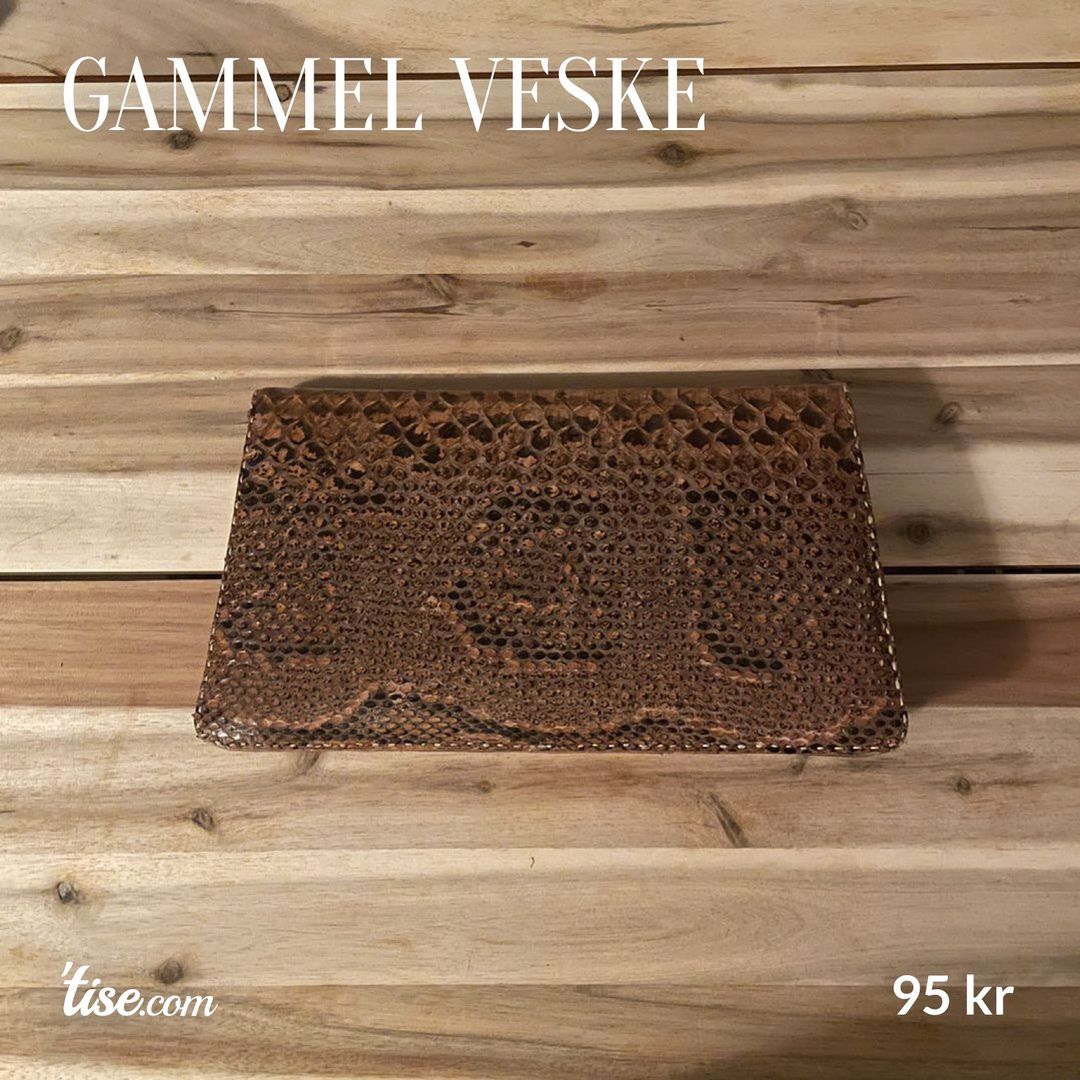 Gammel veske