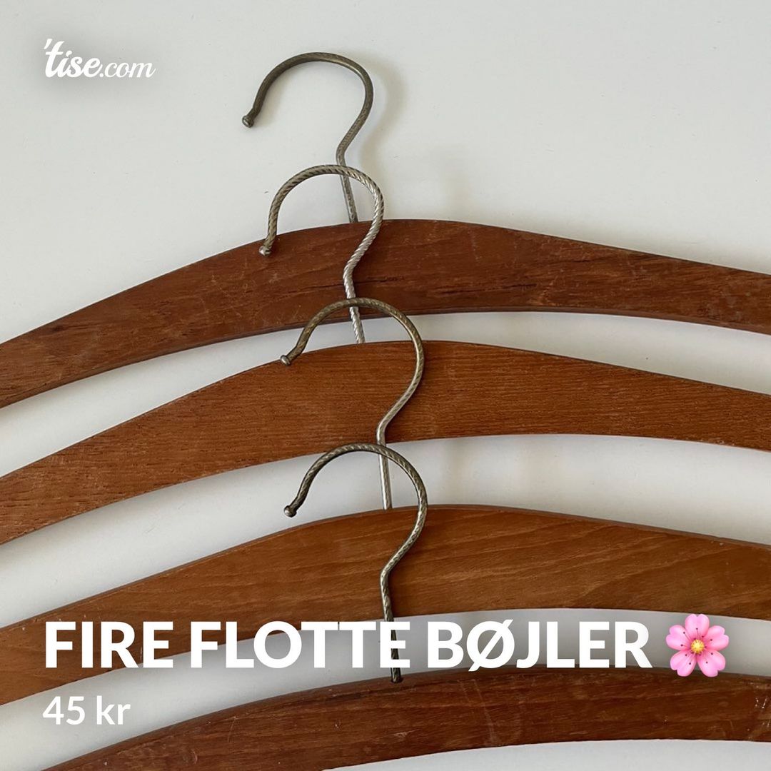 Fire flotte bøjler 🌸