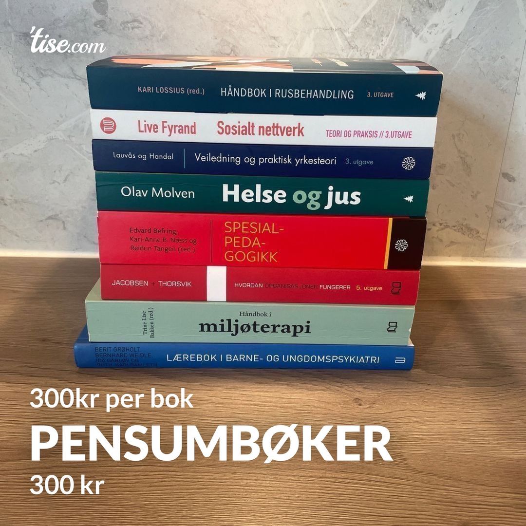 Pensumbøker