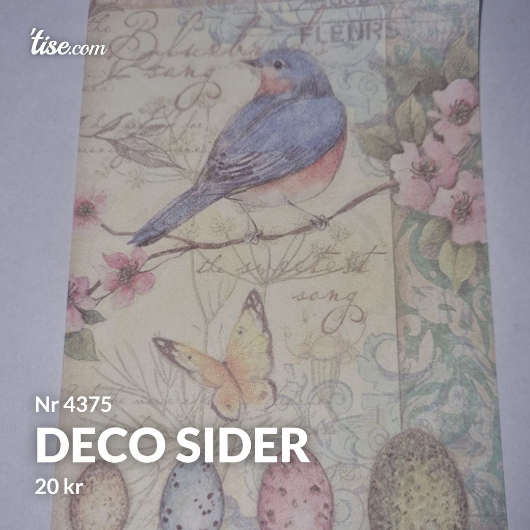 Deco Sider