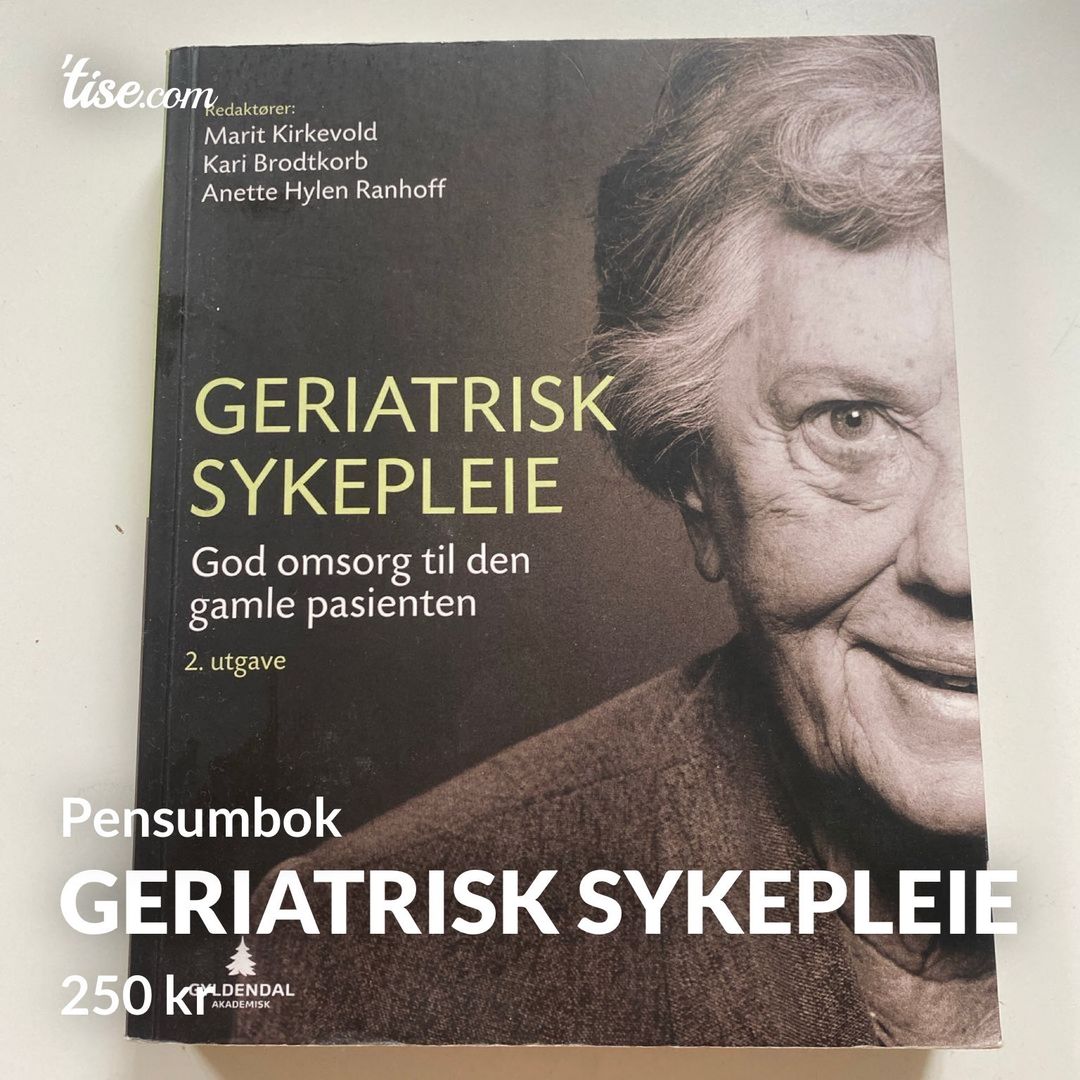 Geriatrisk sykepleie