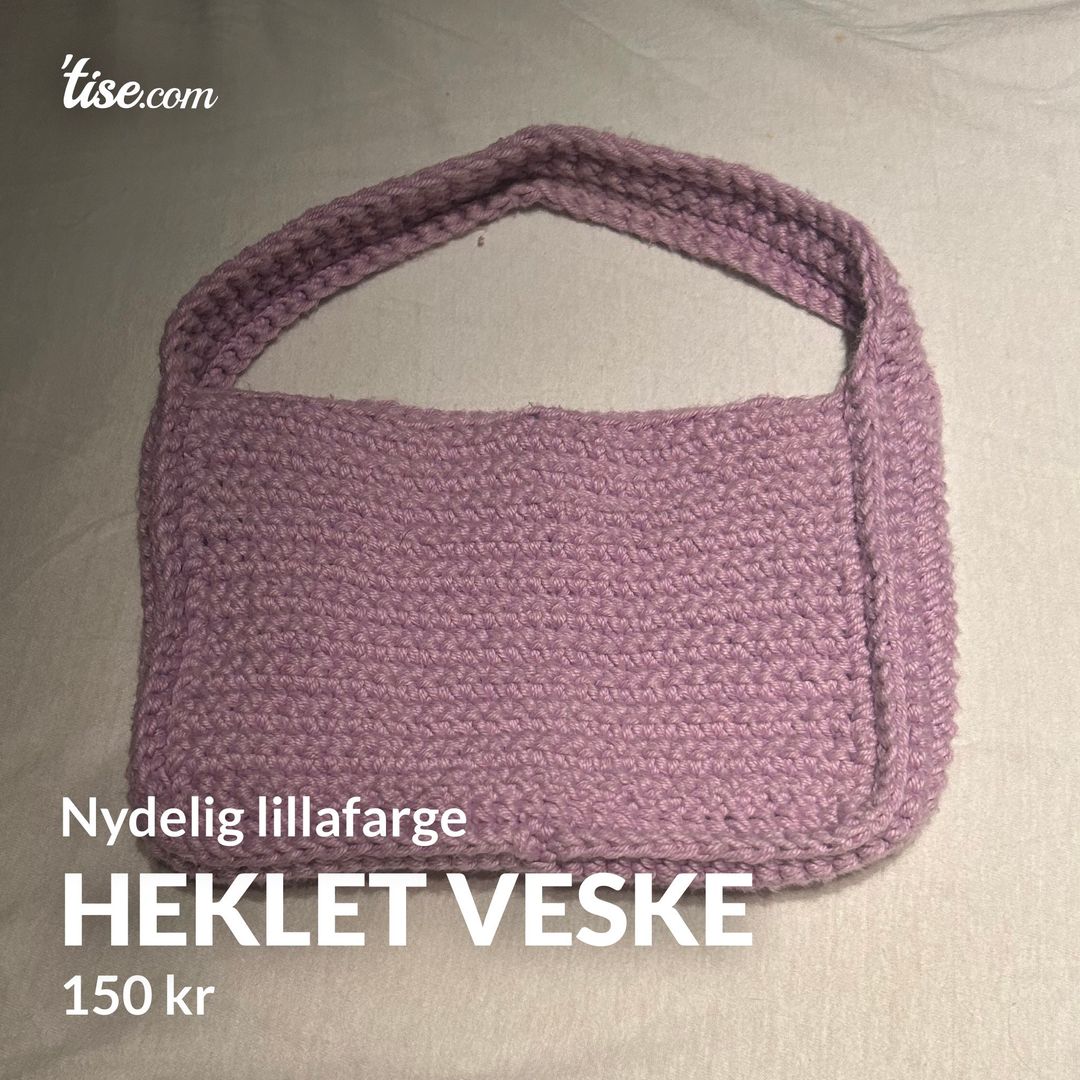 Heklet veske