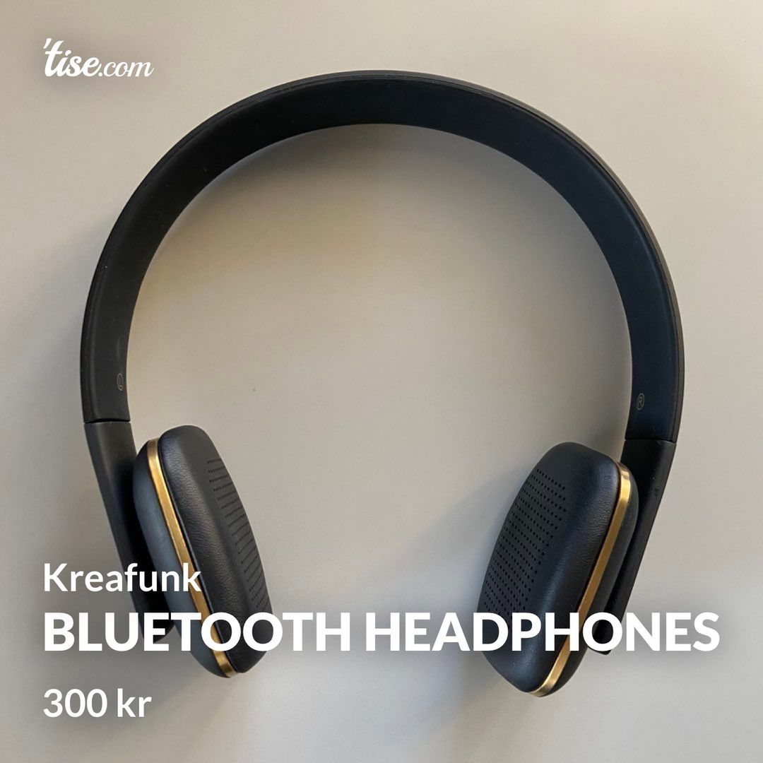 Bluetooth headphones