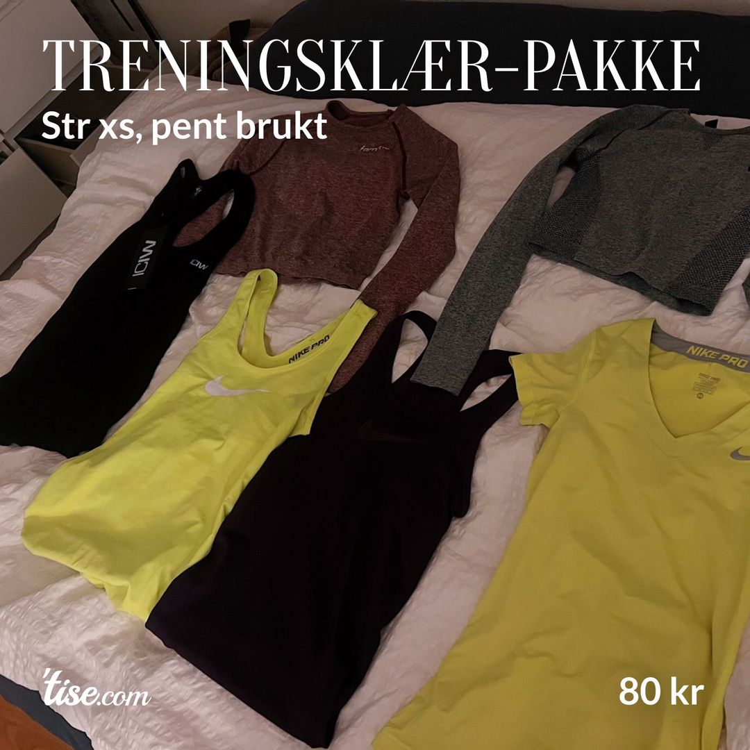 Treningsklær-pakke