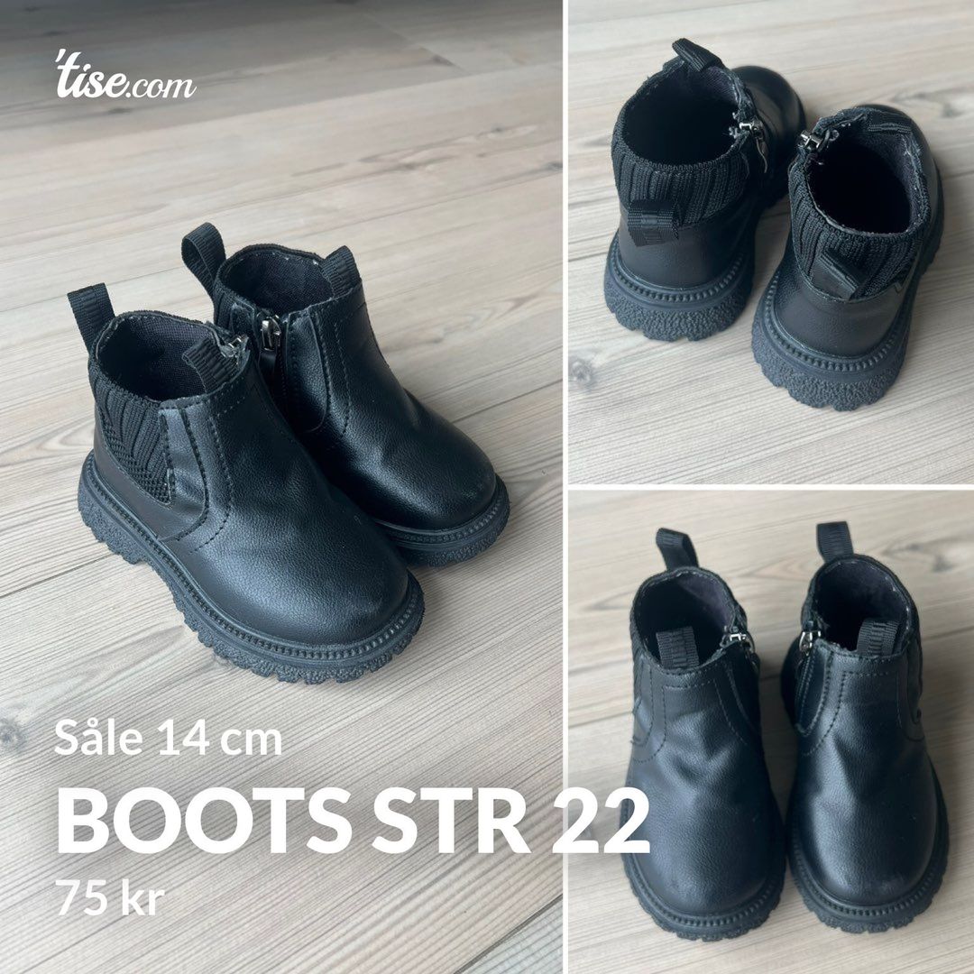 Boots str 22