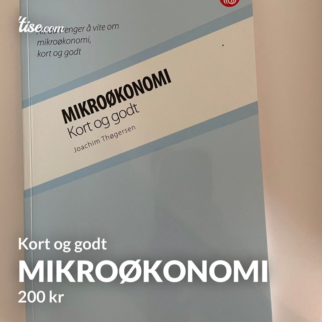 Mikroøkonomi