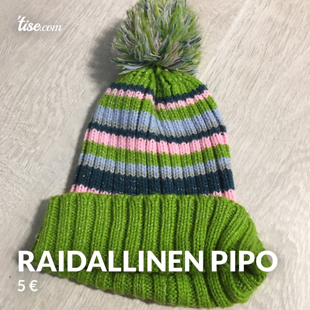 Raidallinen pipo