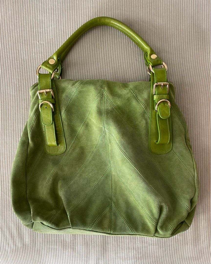 Suede bag