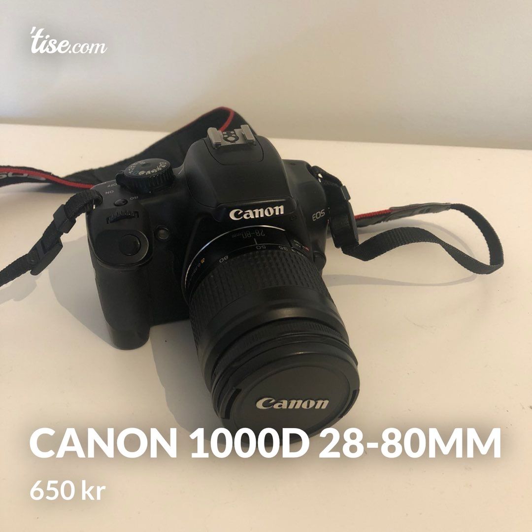 Canon 1000D 28-80mm