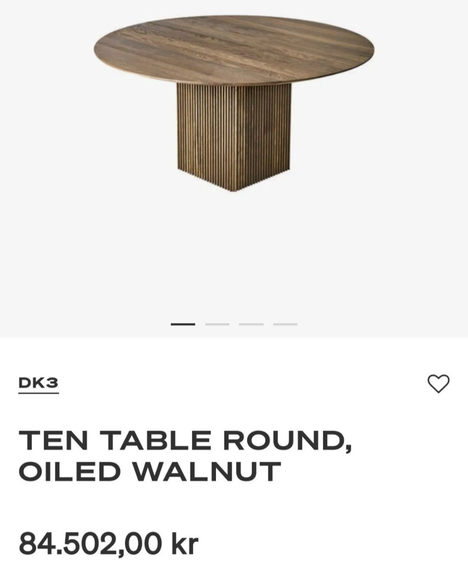 Ten Table - ø160