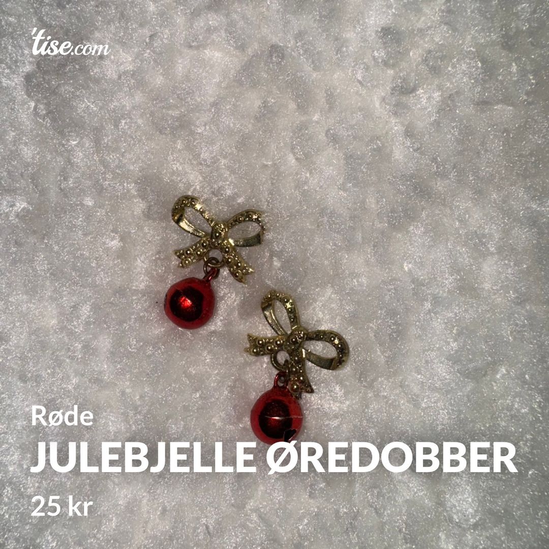 Julebjelle øredobber