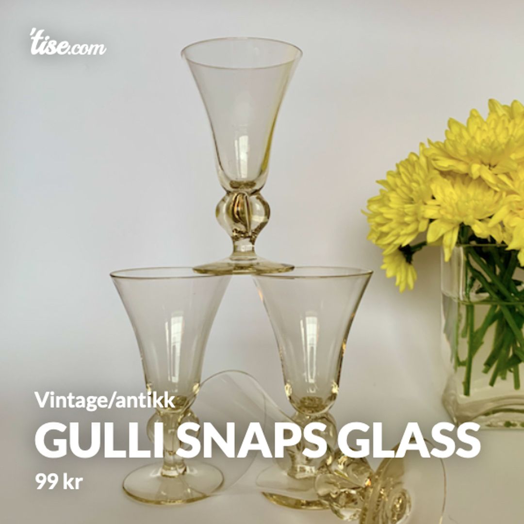Gulli snaps glass