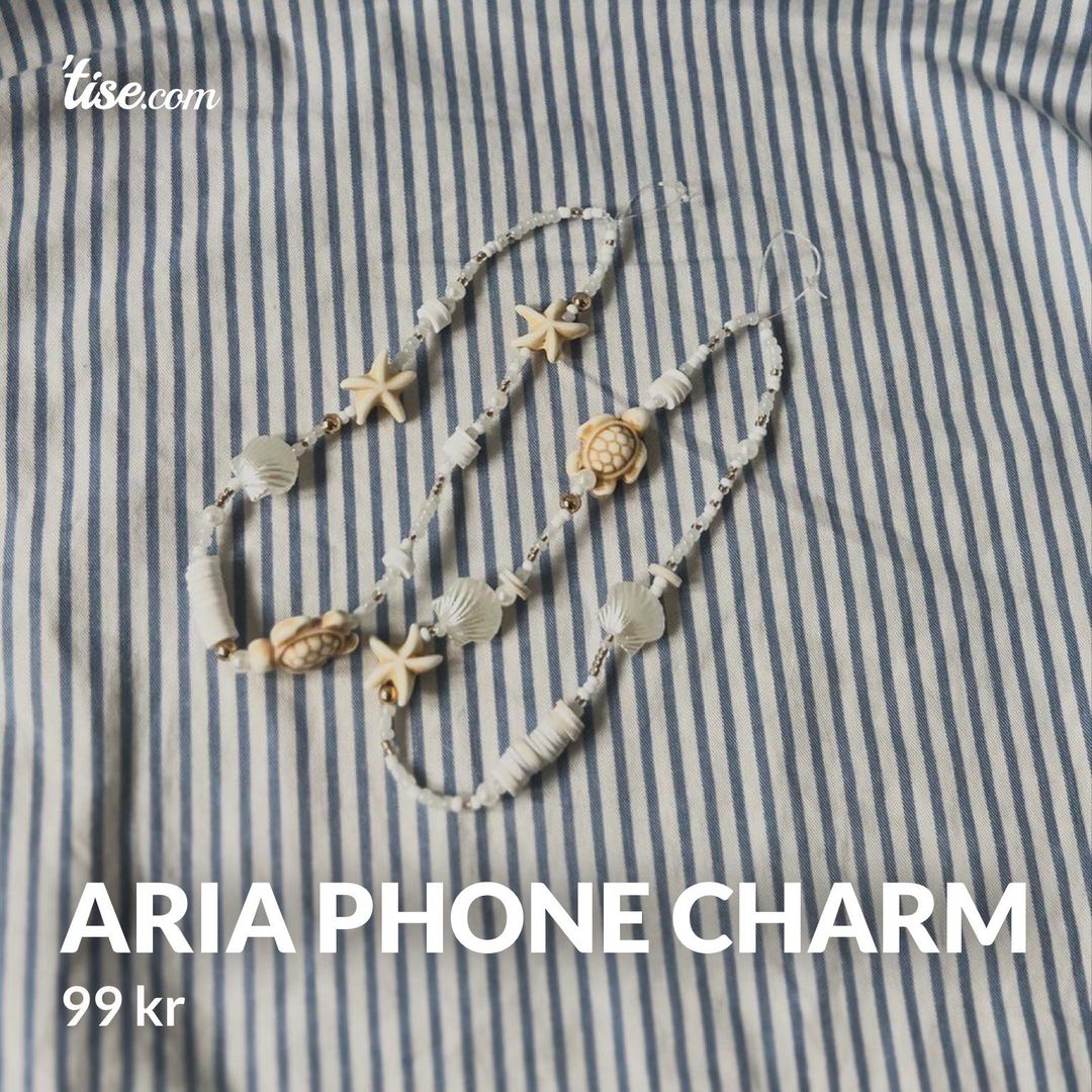 Aria phone charm