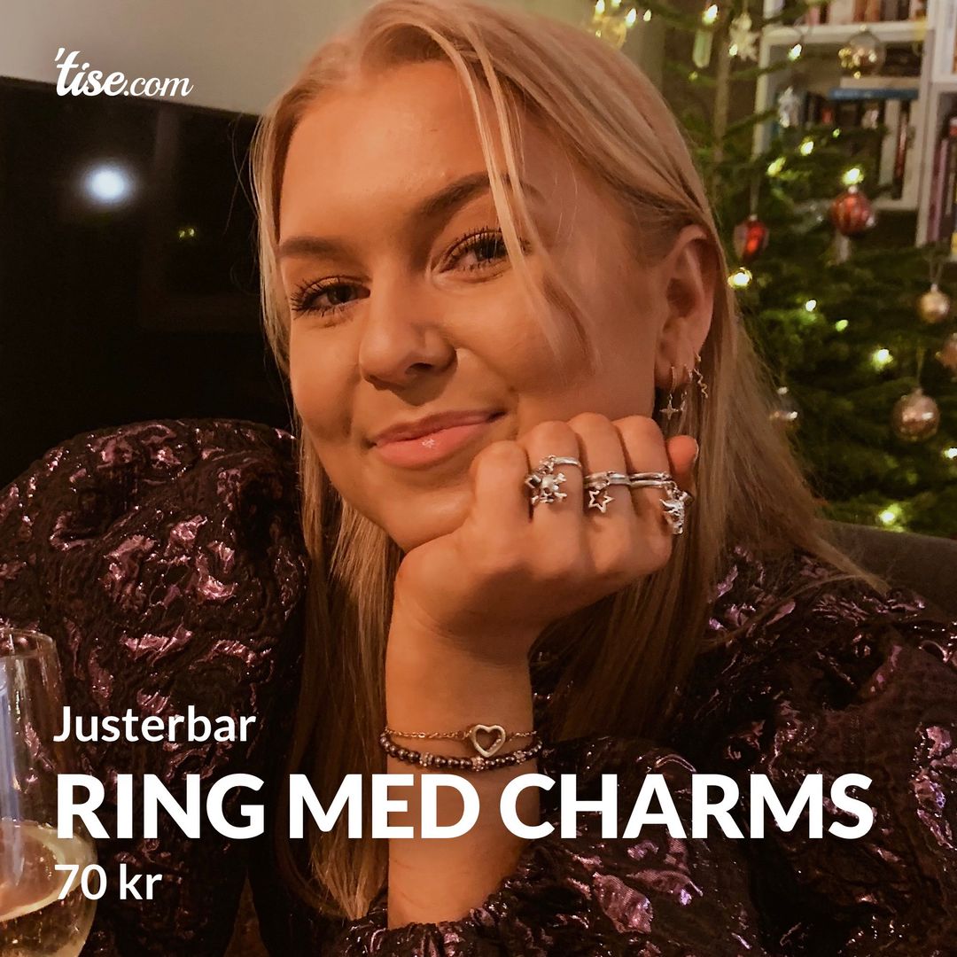 Ring med charms