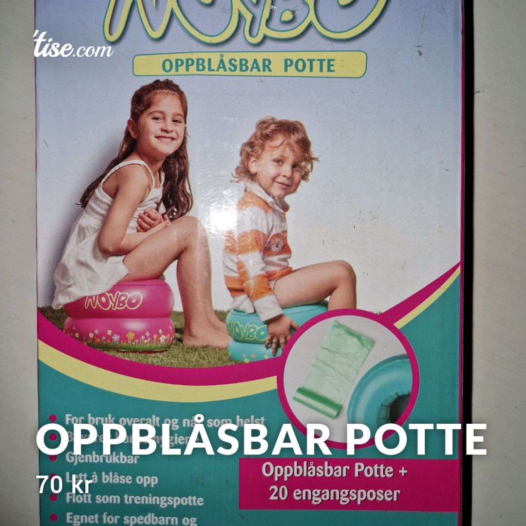 Oppblåsbar Potte