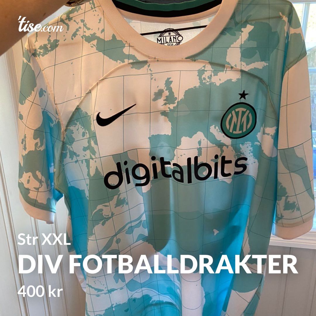 DIV fotballdrakter