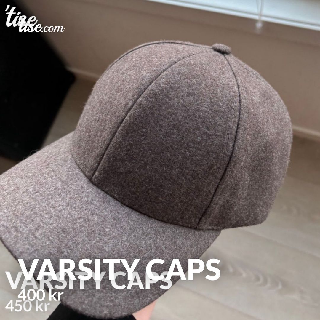 Varsity caps