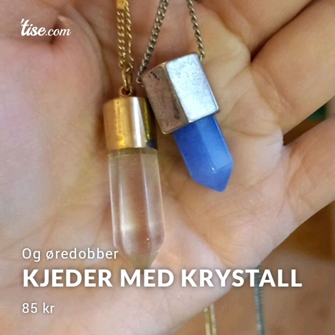 Kjeder Med Krystall