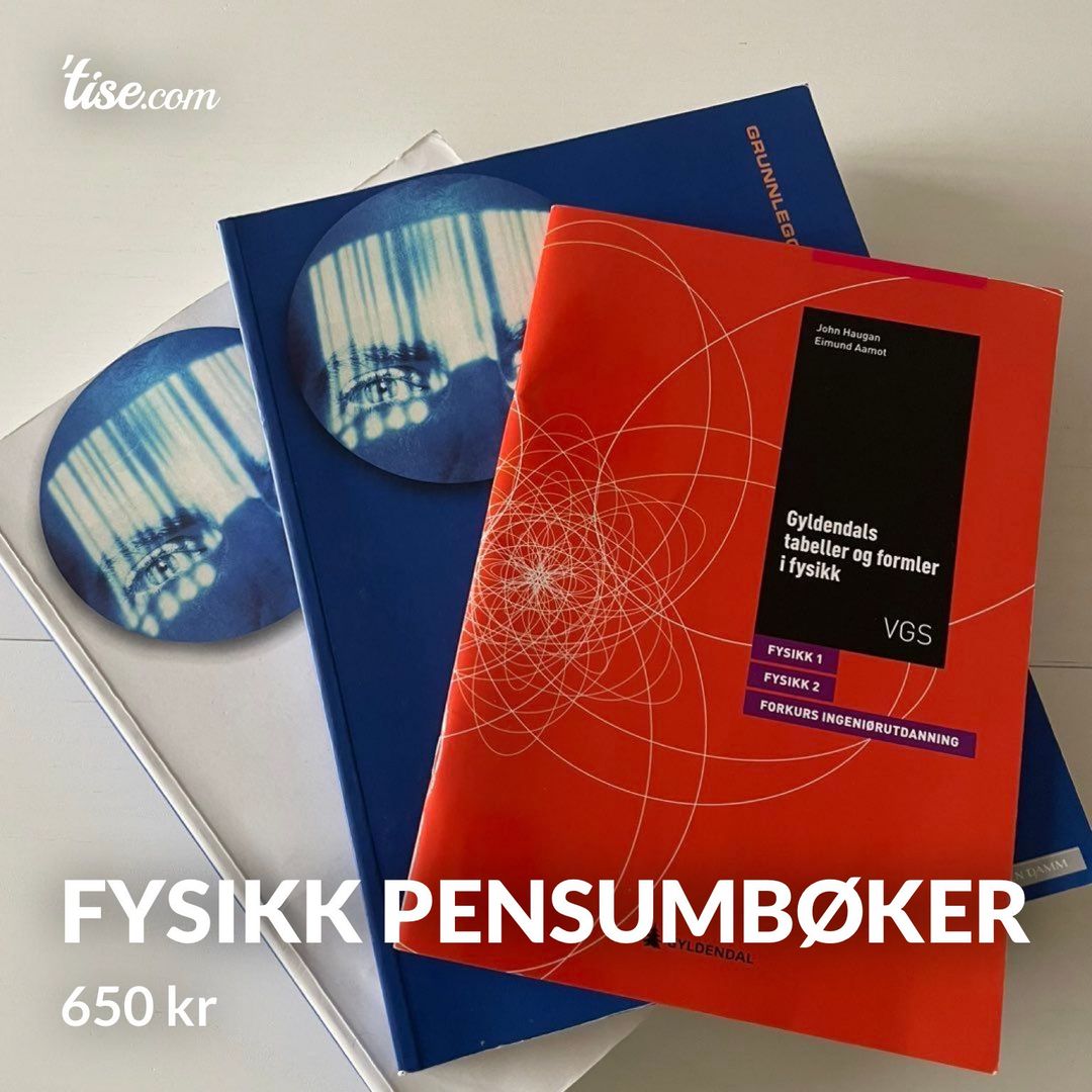 Fysikk pensumbøker