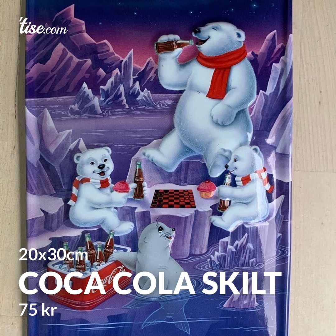 Coca Cola skilt