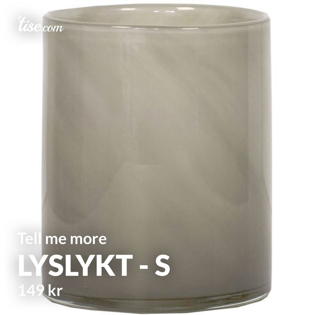 Lyslykt - S