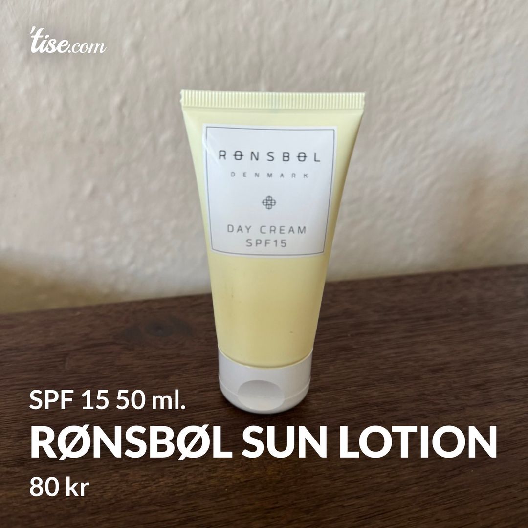 Rønsbøl Sun Lotion