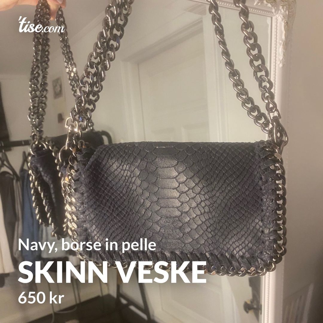 Skinn veske