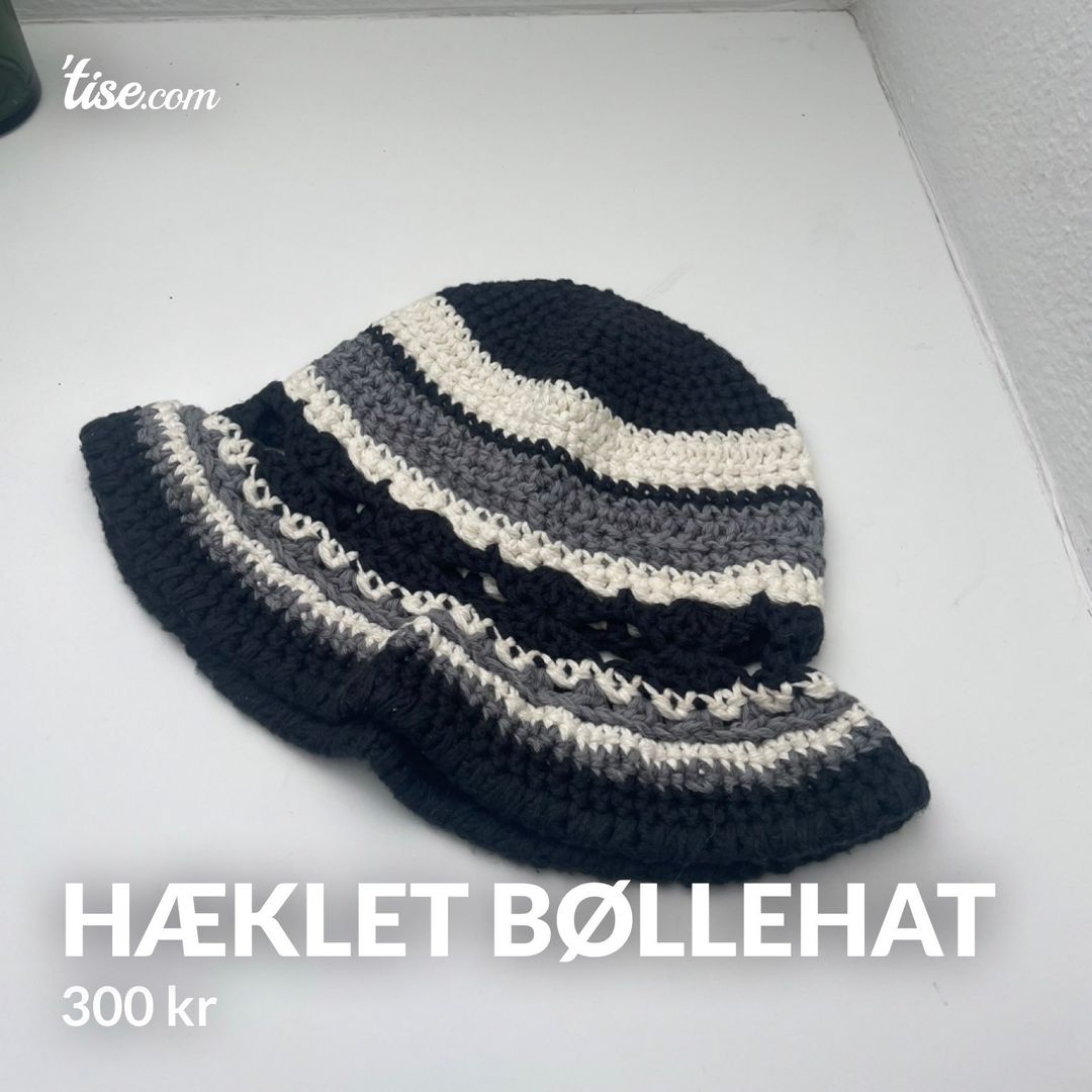 Hæklet bøllehat