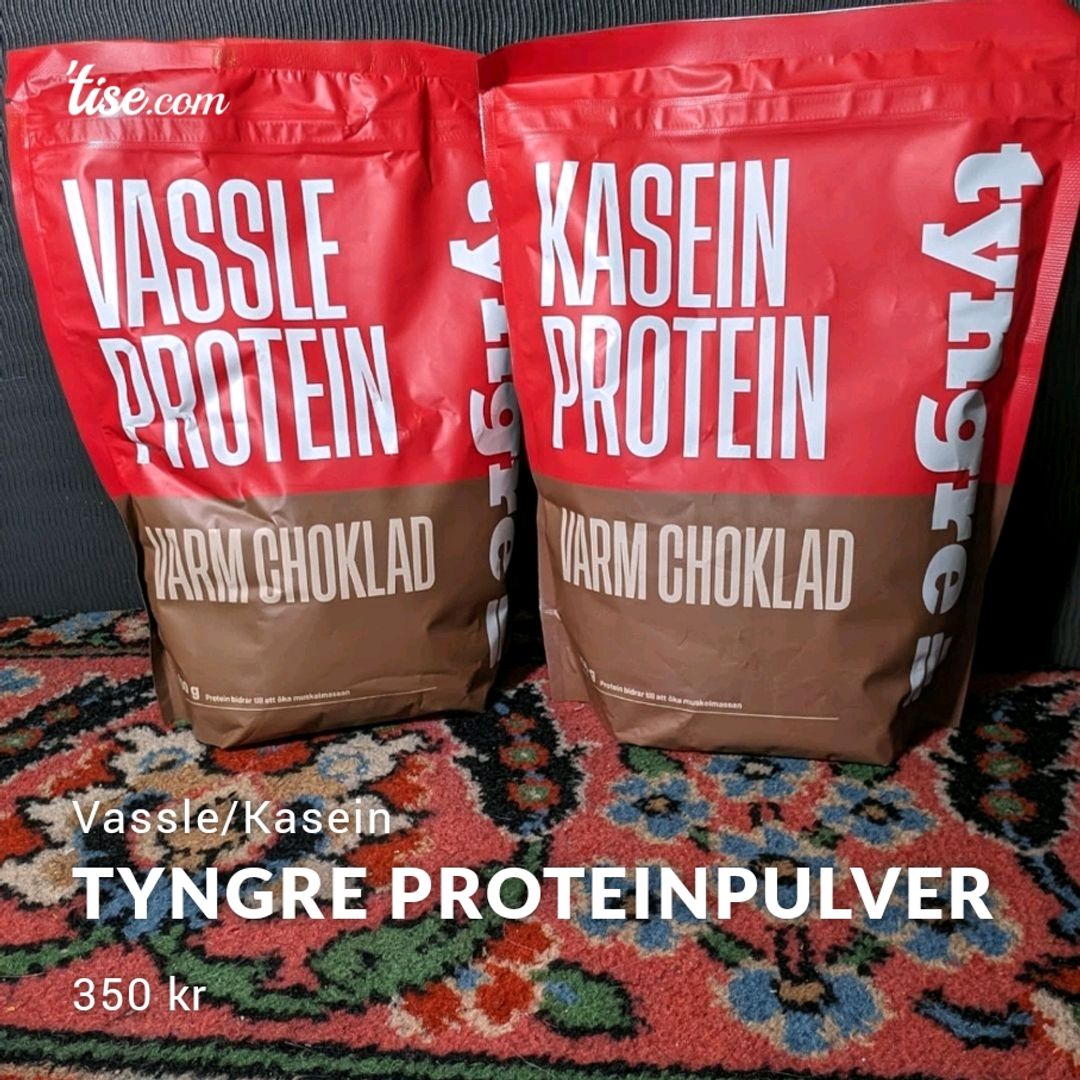 Tyngre Proteinpulver