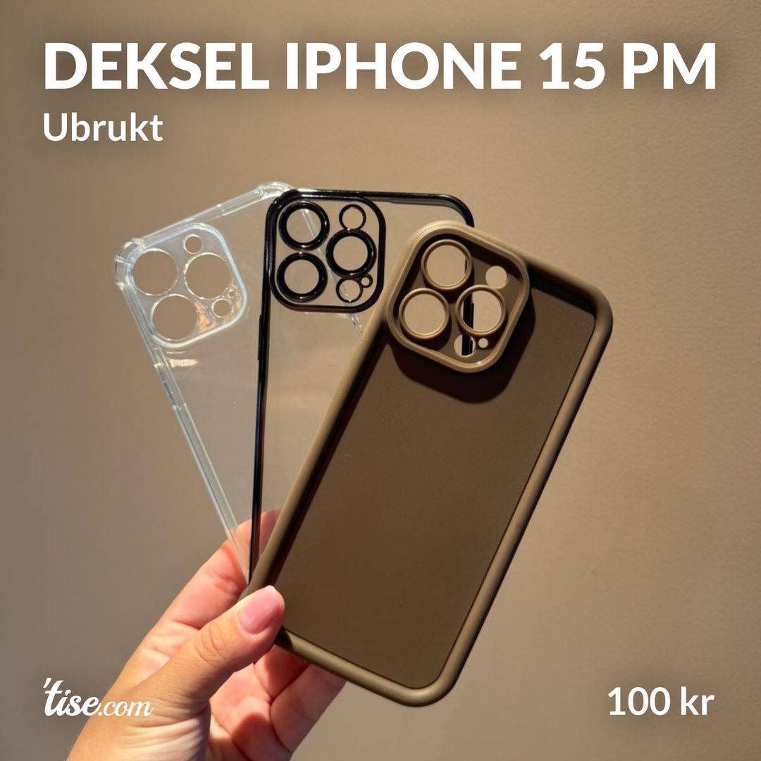 DEKSEL Iphone 15 PM