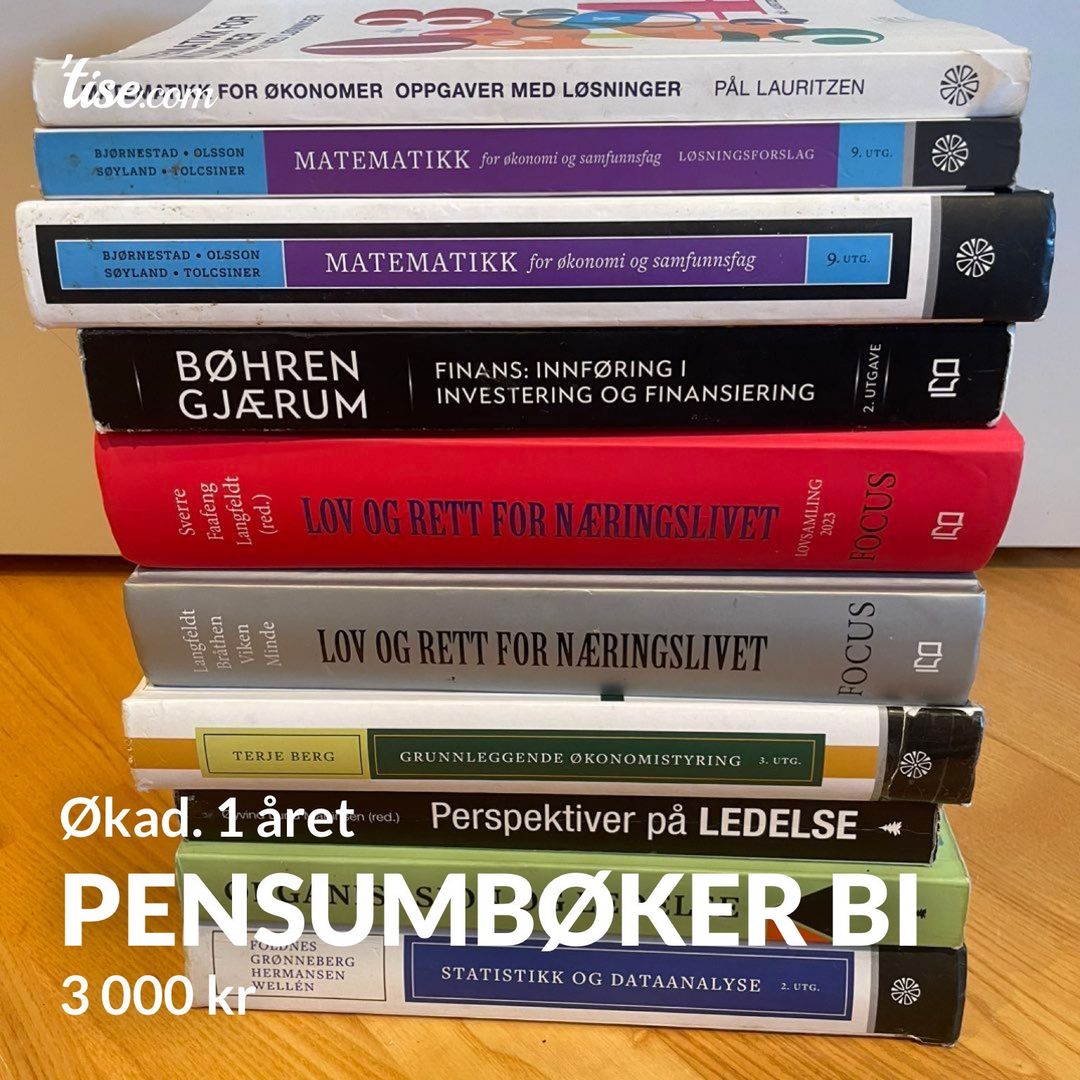 Pensumbøker BI