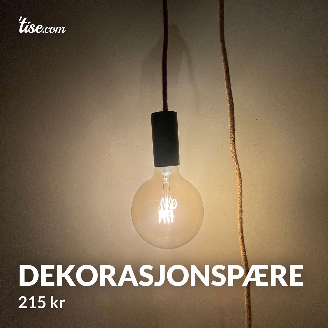 dekorasjonspære