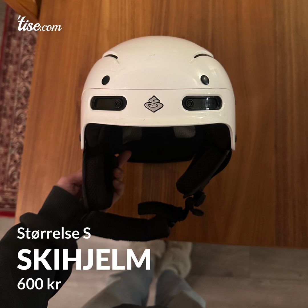 Skihjelm