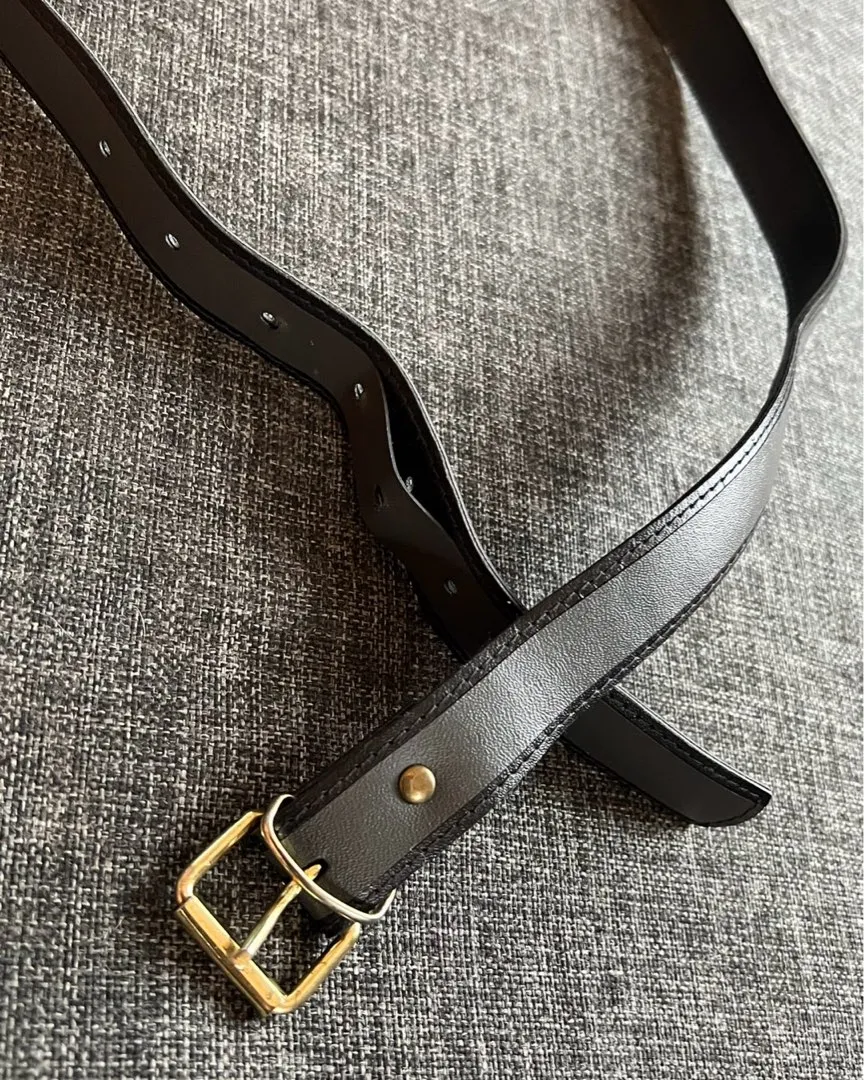 Grey and black belt