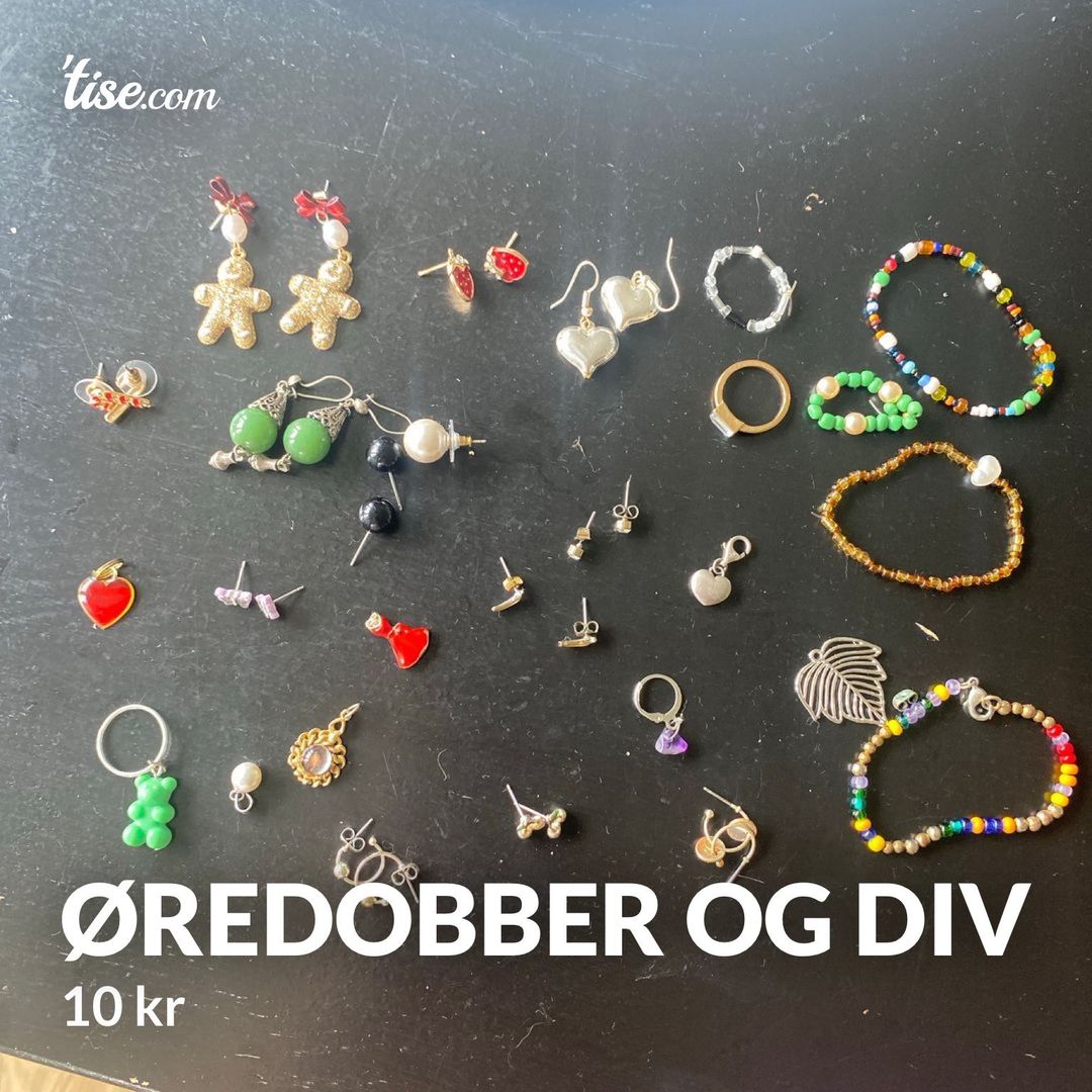 Øredobber og div