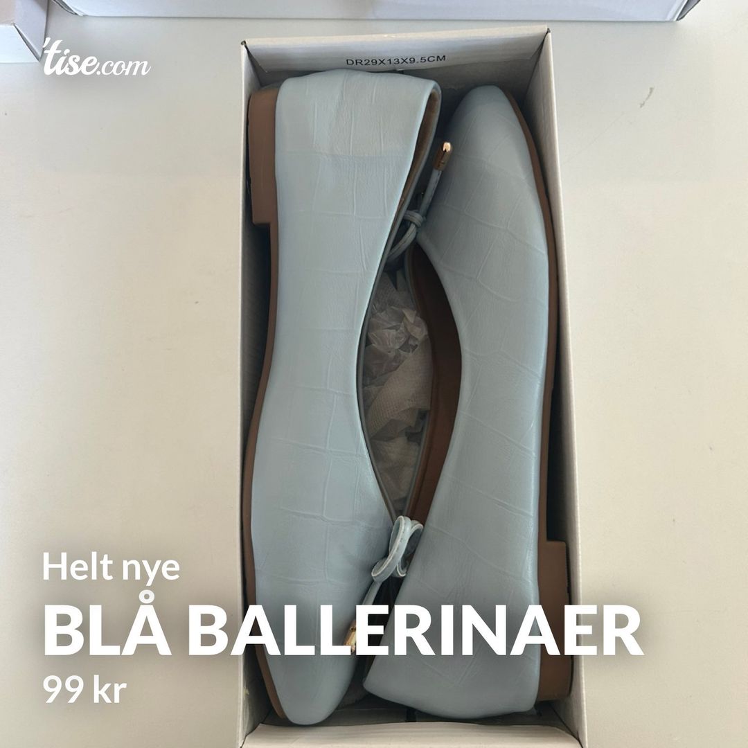 Blå ballerinaer