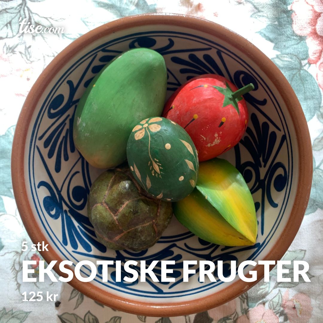 eksotiske frugter