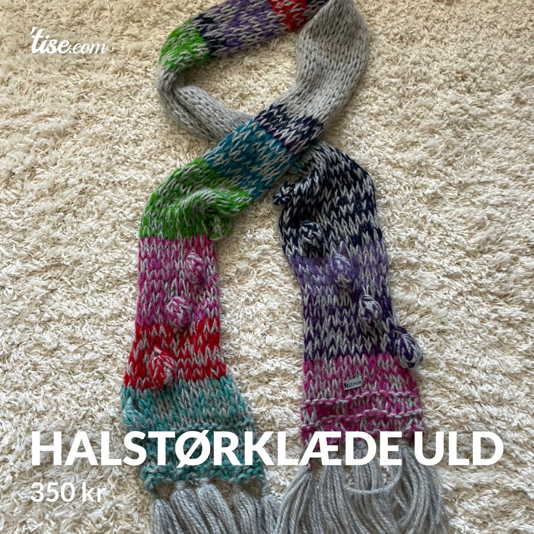 Halstørklæde uld