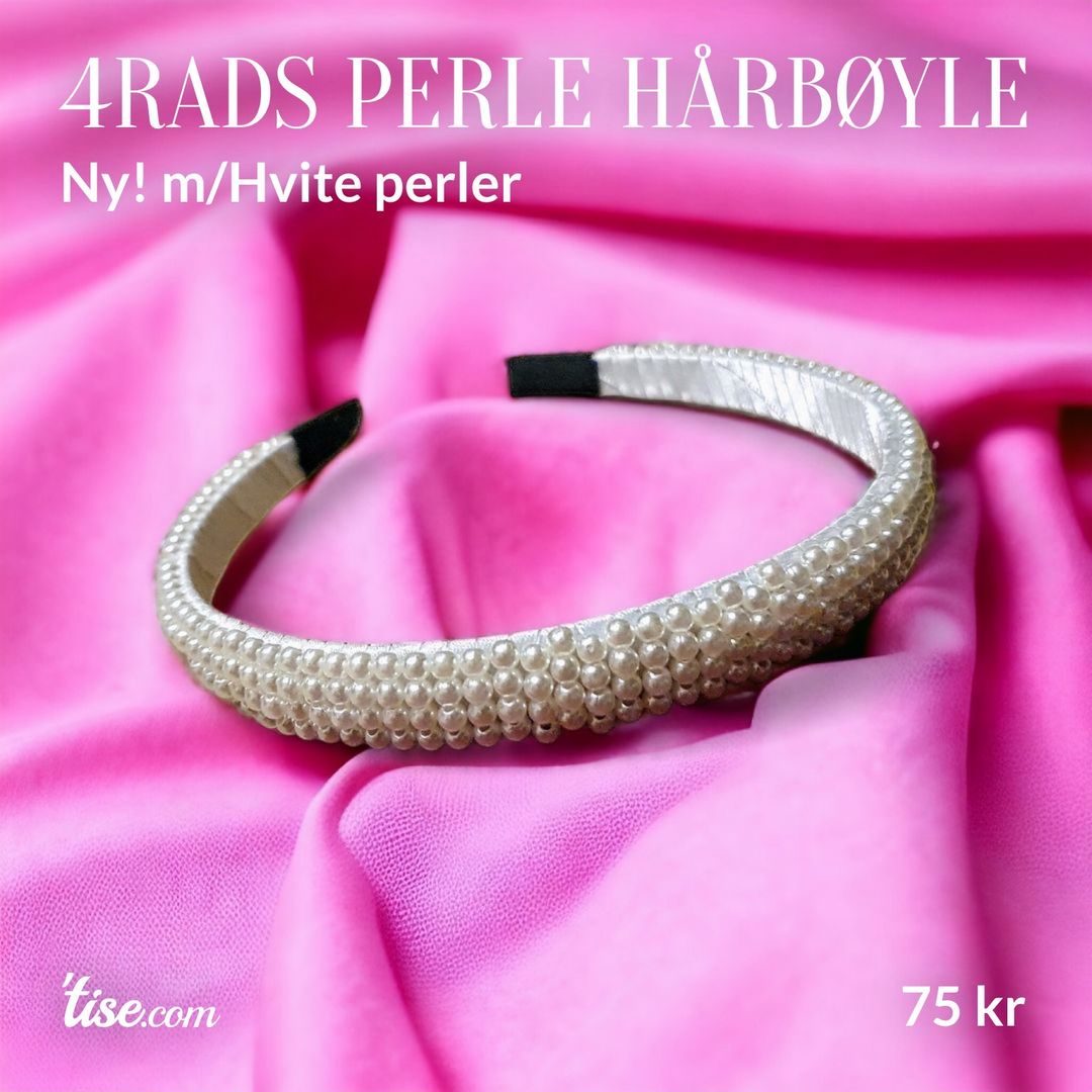 4rads Perle Hårbøyle