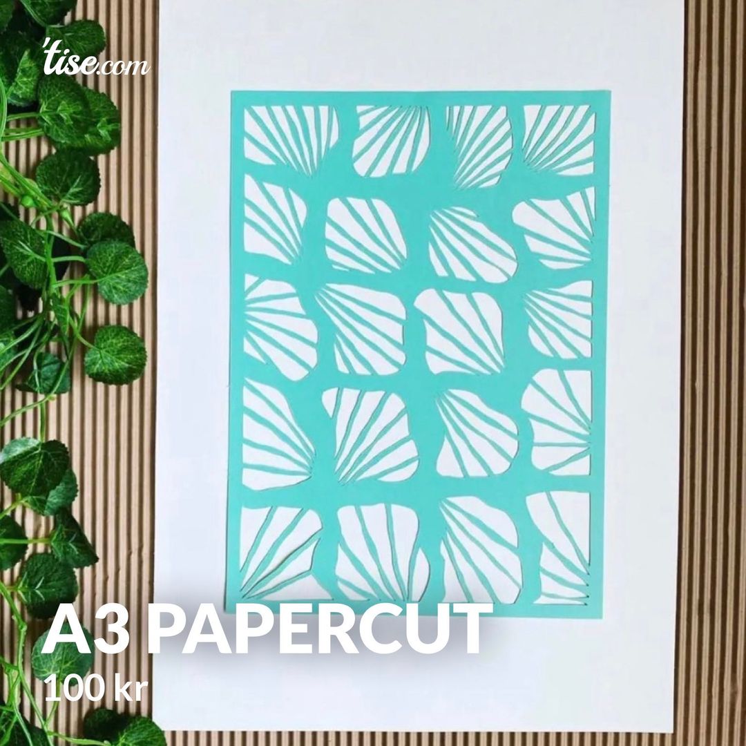 A3 papercut