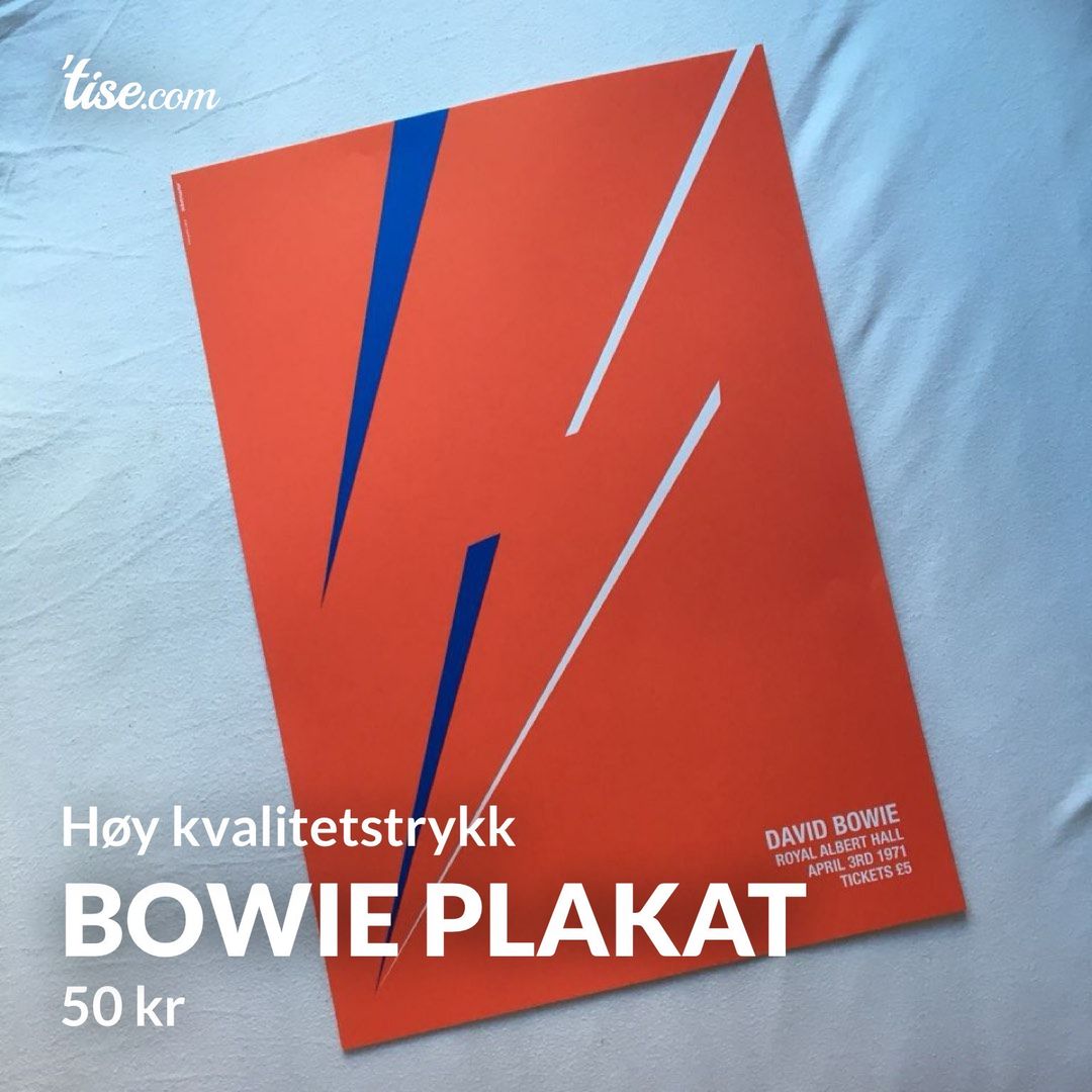 Bowie Plakat