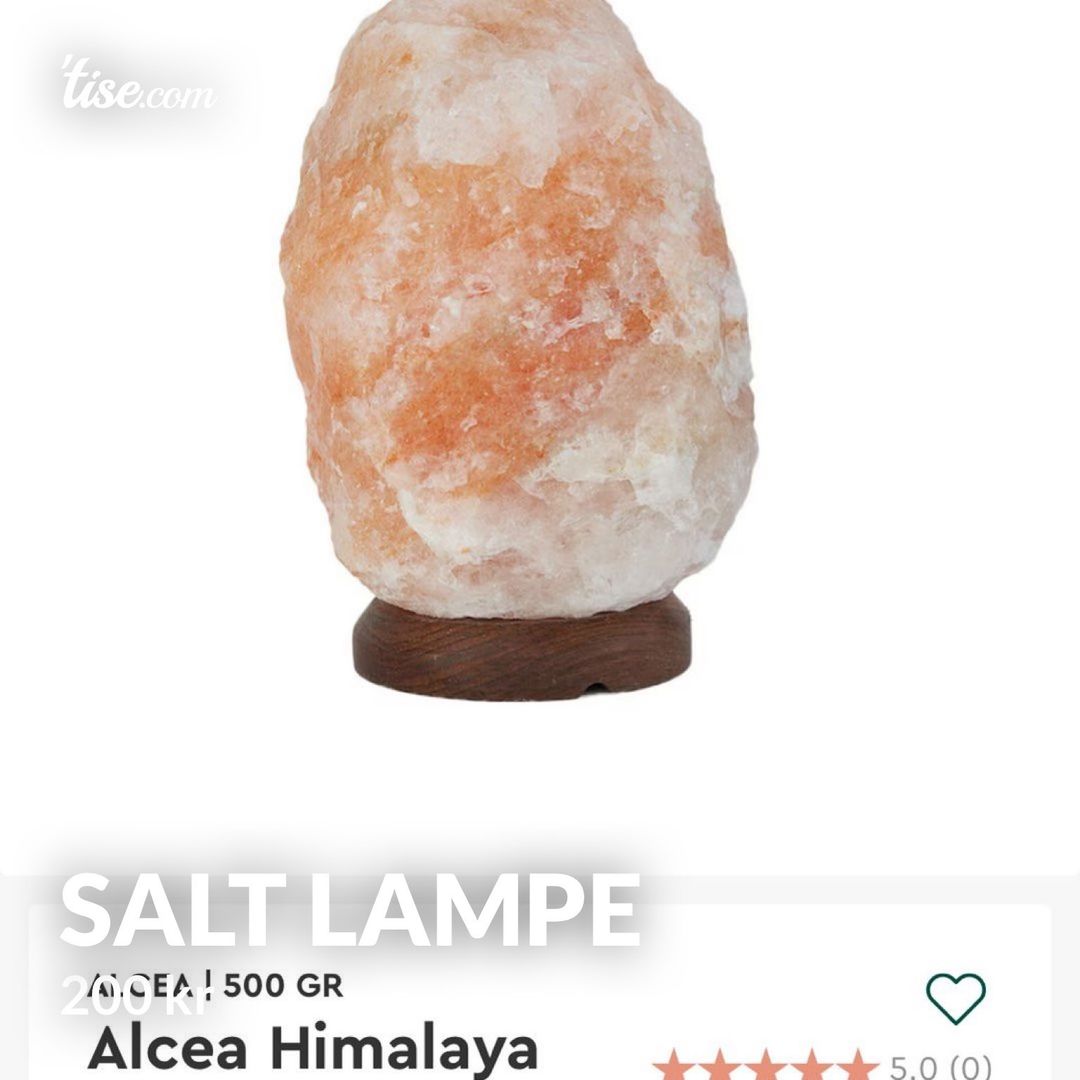 Salt lampe