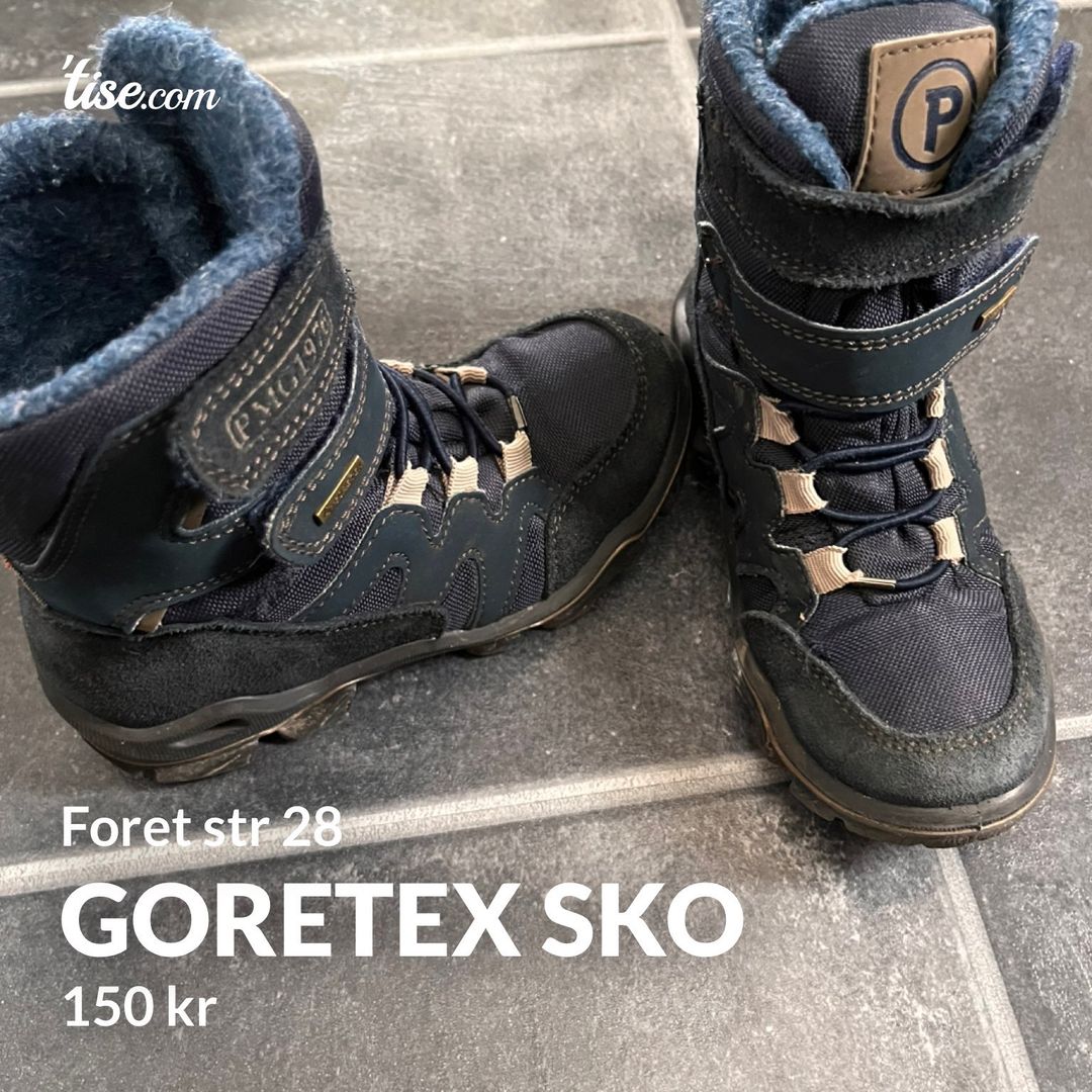 Goretex sko