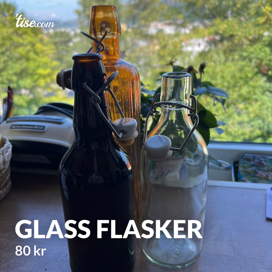 Glass flasker