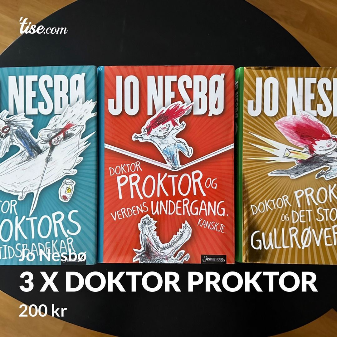 3 x Doktor Proktor