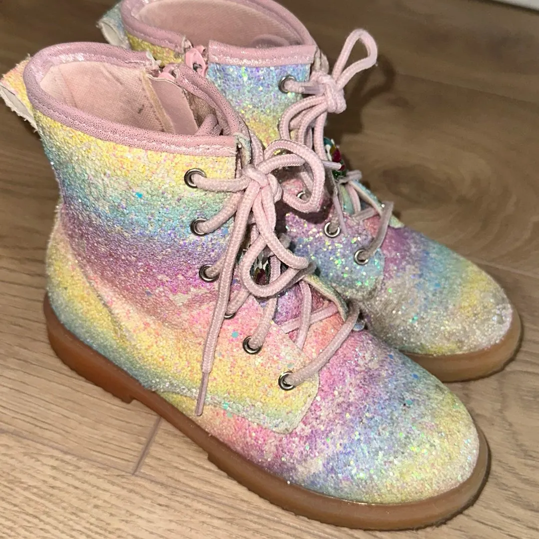 Glitter Boots