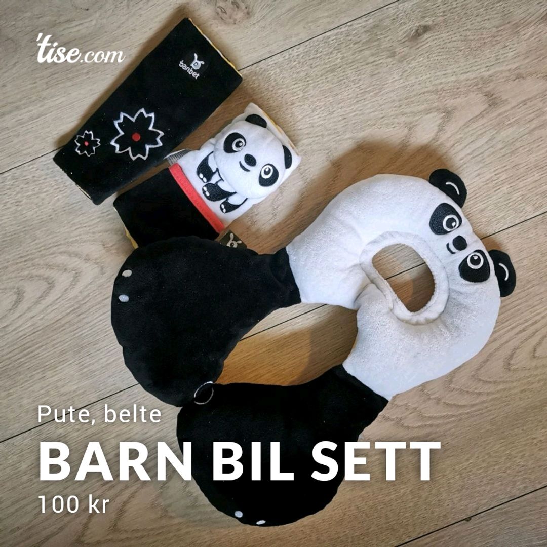 Barn Bil Sett