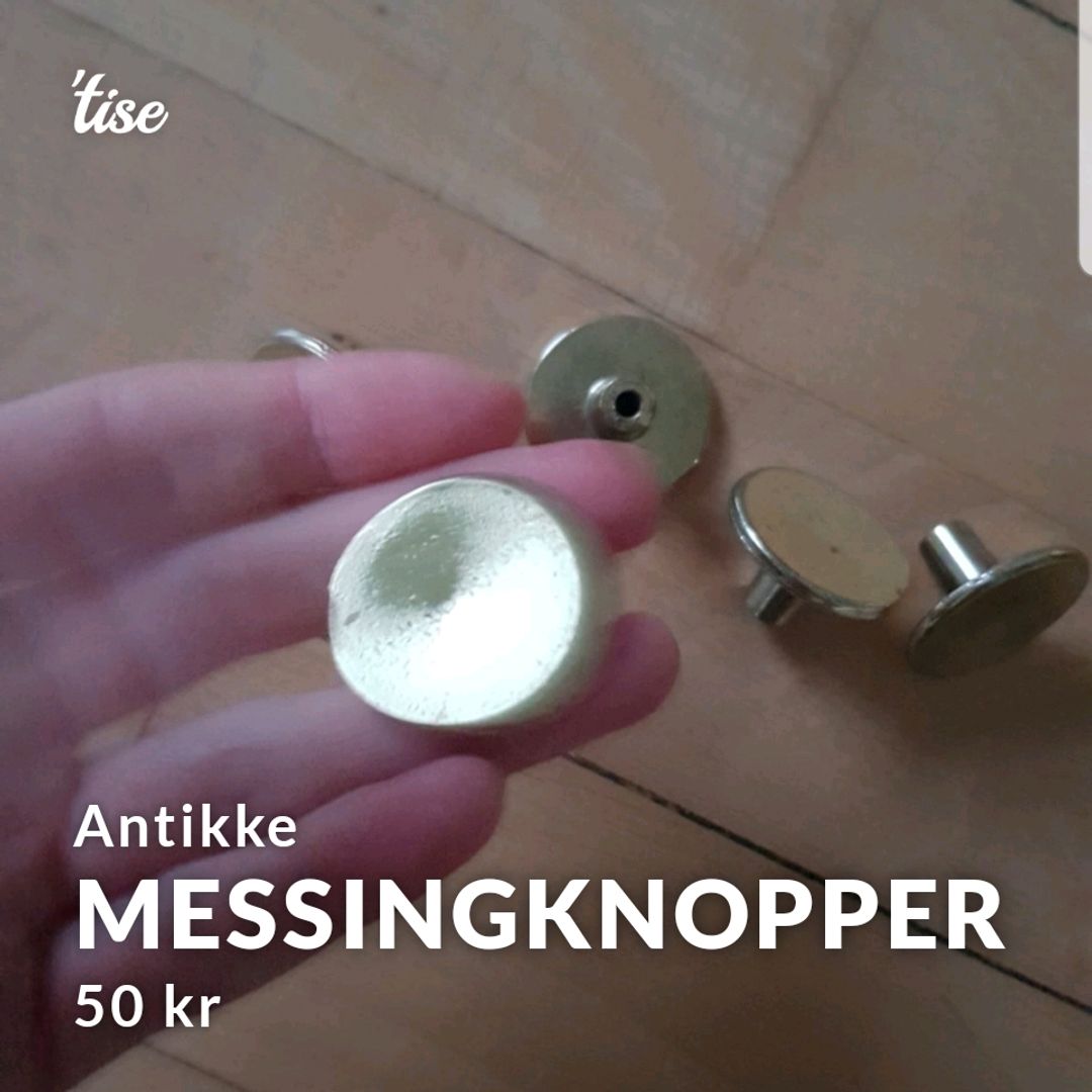 Messingknopper